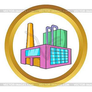 Large brewery icon - vector image