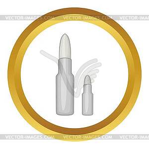 Bullets icon - vector clip art