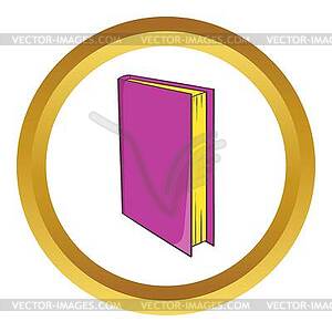 Book icon - vector image