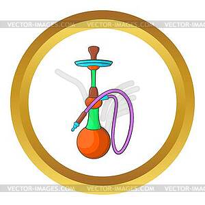 Hookah icon - vector EPS clipart