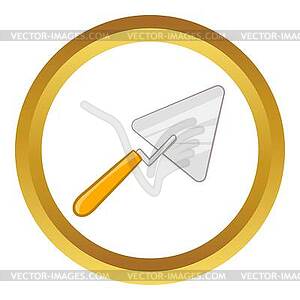 Trowel icon - vector image