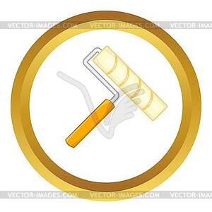 Paint roller icon - vector clipart