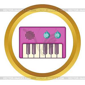Synth icon - vector image