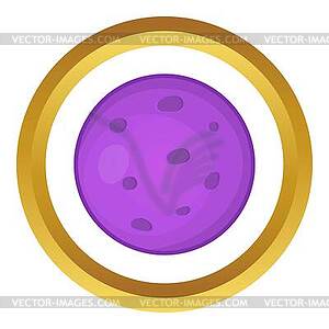 Planet icon - vector clip art