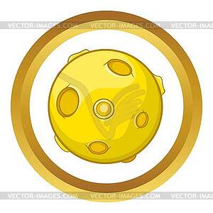 Moon icon - vector image