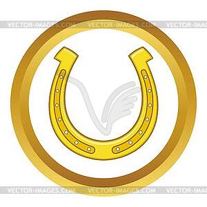 Horseshoe icon - vector clip art