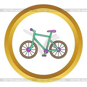 Bicycle icon - vector clipart