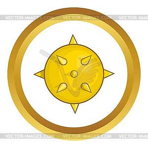 Virus icon - vector clipart