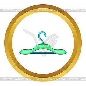 Clothing hanger icon - vector clipart