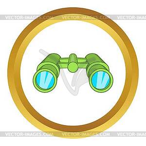 Binoculars icon - vector clipart