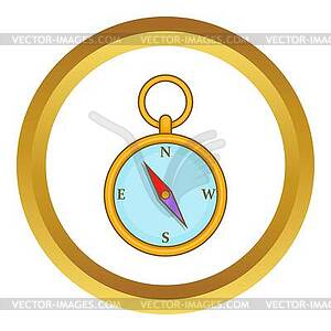 Compass icon - vector image