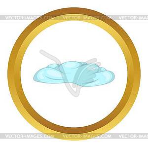 Cloud icon - royalty-free vector clipart