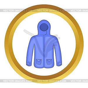Hoodie sweater icon - vector image