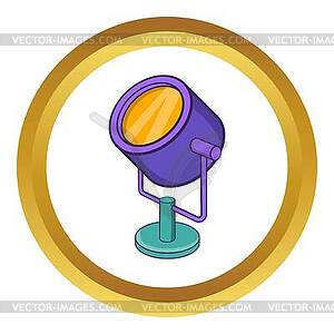 Spotlight icon - vector image
