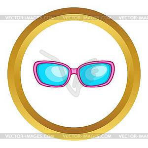 Sunglasses icon - vector image