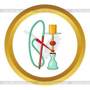 Hookah icon - vector image