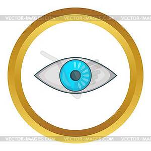 Eye icon - vector EPS clipart