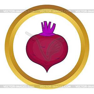 Beetroot icon - vector image