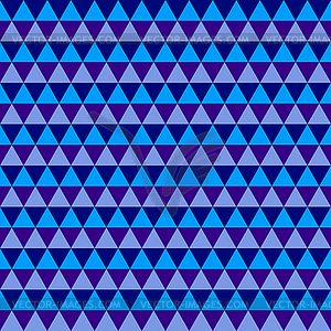 Abstract blue geometric seamless pattern - vector clip art