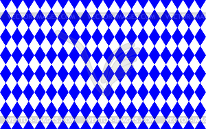 Abstract geometric seamless pattern of rhombus - color vector clipart