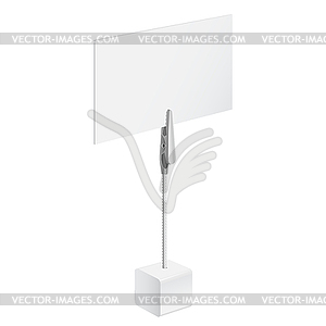 Business Card holder - vector image