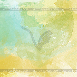 Abstract hand-drawn watercolor background - vector clipart