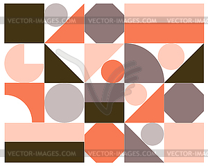 Abstract colorful geometric background - vector clipart