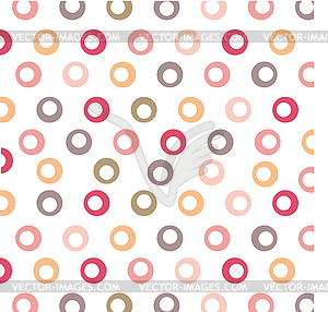 Color background with circles - vector clipart