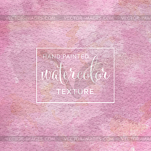 Pink pastel watercolor on tissue paper pattern - vector image