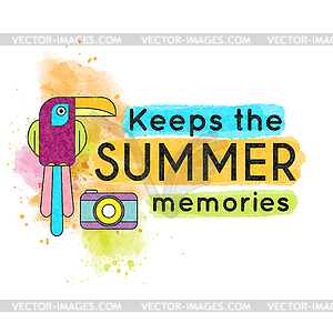 Summer 71 - vector image