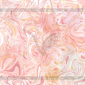 Абстрактный жидкий розовый мрамор эффект фон - иллюстрация в векторном формате
