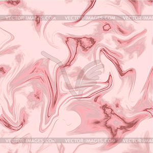 Abstract liquid pink marble effect background - vector clipart