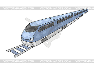 Train. Icon of transportation. Business or - vector clipart