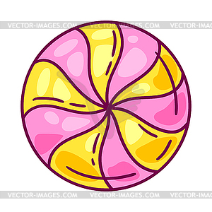 Sweet candy . Image for confectionery or candy shop - vector clip art