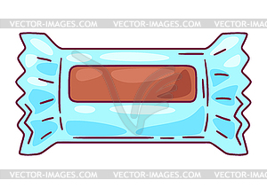 Плитка шоколада. Изображение для кондитерских изделий или конфет - векторный клипарт / векторное изображение