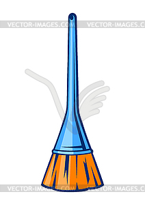 Broom. Housekeeping cleaning item for service and - vector EPS clipart