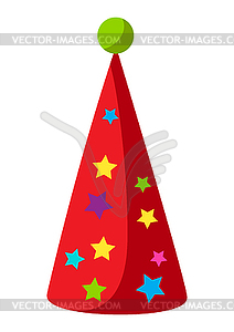 Happy Birthday hat. Celebration or holiday item - vector EPS clipart