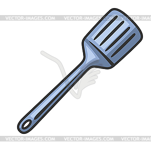 Cooking spatula. Stylized kitchen and restaurant - vector image