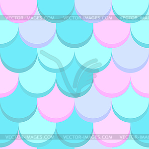 Seamless pattern with scaly fish. underwater surfac - royalty-free vector clipart