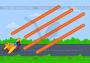 Educational printable games for development of - vector clipart