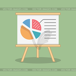 Pie Chart - royalty-free vector clipart