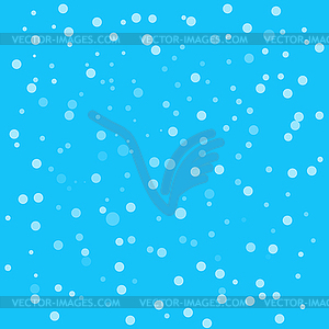 Falling snow pattern - vector image