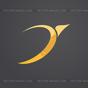 Bird icon concept sign - vector clipart