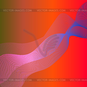 Wave Background - vector clip art