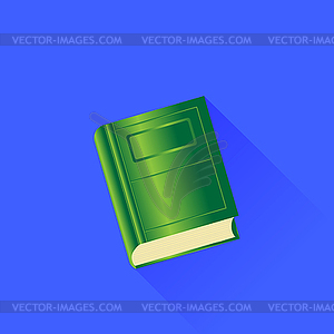 Green Book - vector clipart