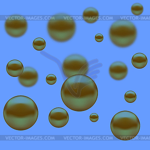 Abstract Molecules Design - vector clip art