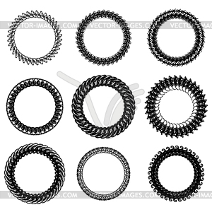 Circle Frames - vector image