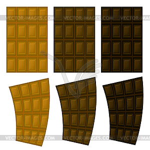 Chocolate - stock vector clipart