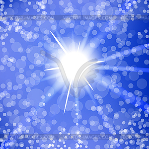 Sun Background - vector clipart
