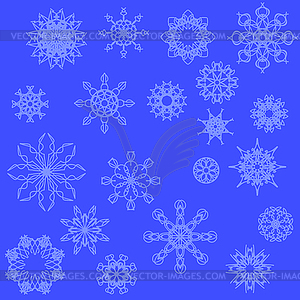 Snow Flakes - vector image